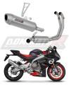 kompletny układ wydechowy z tłumikiem DOMINATOR Full System S6 pasujący do motocykla Aprilia RS 660 2020 - 2024
