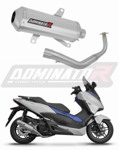 Honda NSS 125 FORZA 2017 - 2020 Full Exhaust System Collector Silencer OV G2 + dB killer