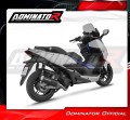 kompletny układ wydechowy z tłumikiem DOMINATOR Full System OV G2 CZARNY pasujący do motocykla Honda NSS 125 FORZA 2017 - 2020 4