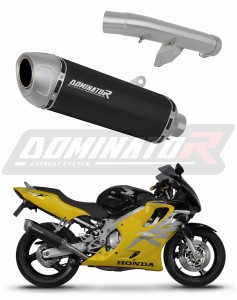 Honda CBR 600 F4 1999 - 2000 Pot d'échappement Silencieux S6 NOIR + dB killer 