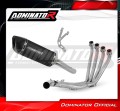 kompletny układ wydechowy z tłumikiem DOMINATOR Full System HP6 CZARNY pasujący do motocykla Honda CB 650 R 2019 - 2023 3