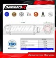 Honda CBR 650 R 2019 - 2023 Collector Manifold Full Exhaust System Muffler Auspuff Sportauspuff Silencer Echappement Silencieux Scarico Scarichi Escape Wydech Tłumik S6 Dominator Exhaust System 3