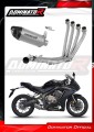 kompletny układ wydechowy z tłumikiem DOMINATOR Full System Tytanowy HP8 pasujący do motocykla Honda CBR 650 R 2019 - 2023 2