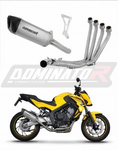 Honda CBR 650 F 2014 - 2018 Ligne complète d'échappement Collecteur Silencieux Titane HP6 + dB killer