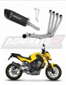 kompletny układ wydechowy z tłumikiem DOMINATOR Full System HP6 CZARNY pasujący do motocykla Honda CBR 650 F 2014 - 2018