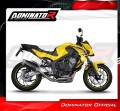 complete exhaust system with muffler DOMINATOR Full System S6 BLACK fits to Honda CBR 650 F 2014  2018 4