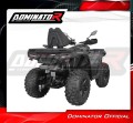 EXHAUST CF MOTO C Force 1000 Touring 2024 Muffler Auspuff Sportauspuff Silencer Echappement Silencieux Scarico Scarichi Escape Wydech Tłumik OKRĄGŁY Dominator 2