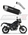 wydech tłumik DOMINATOR S6 CZARNY pasujący do motocykla Yamaha Tenere 700 2021 - 2024