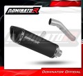 exhaust muffler DOMINATOR HP6 BLACK fits to Yamaha Tenere 700 2021  2024 3