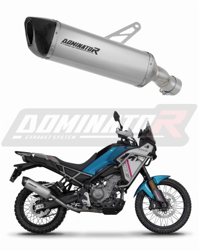échappement silencieux DOMINATOR titane HP6 compatible avec la moto CF MOTO 450 MT 2025  2026