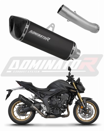 exhaust muffler DOMINATOR HP6 BLACK fits to Honda CB 1000 Hornet / SP 2025