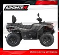 EXHAUST CF MOTO 520L 2024 Muffler Auspuff Sportauspuff Silencer Echappement Silencieux Scarico Scarichi Escape Wydech Tłumik OKRĄGŁY Dominator 3