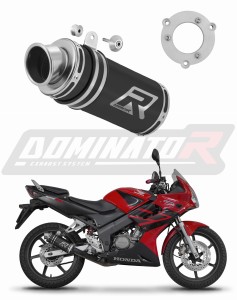Honda CBR 125 2004 - 2010 Pot d'échappement Silencieux GP1 NOIR + dB killer