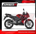 wydech tłumik DOMINATOR GP1 CZARNY pasujący do motocykla Honda CBR 125 2004 - 2010 5