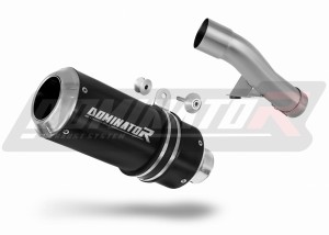 Honda CBF 600 2004 - 2007 Pot d'échappement Silencieux GP NOIR + dB killer
