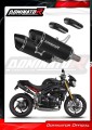 wydech tłumik DOMINATOR HP8 CZARNY pasujący do motocykla Triumph Speed Triple 1050 2011 - 2016 2