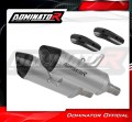 échappement silencieux DOMINATOR titane HP8 compatible avec la moto Triumph Speed Triple 1050 2011  2016 3