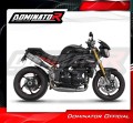 échappement silencieux DOMINATOR titane HP8 compatible avec la moto Triumph Speed Triple 1050 2011  2016 5