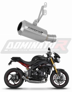 Triumph Speed Triple 1050 2011 - 2016 Low Level Pot d'échappement Silencieux GPS + dB killer