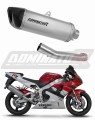 échappement silencieux DOMINATOR titane HP6 compatible avec la moto Yamaha YZF R1 1000 RN01 1998  1999
