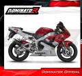 échappement silencieux DOMINATOR S6 Shorty noir compatible avec la moto Yamaha YZF R1 1000 RN01 1998  1999 5