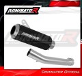 échappement silencieux DOMINATOR GP noir compatible avec la moto Yamaha YZF R1 1000 RN04 2000  2001 3