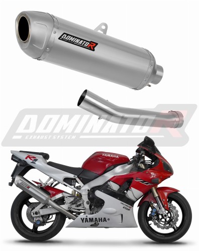 échappement silencieux DOMINATOR S6 compatible avec la moto Yamaha YZF R1 1000 RN04 2000  2001