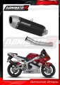 échappement silencieux DOMINATOR S6 noir compatible avec la moto Yamaha YZF R1 1000 RN04 2000  2001 2