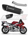 exhaust muffler DOMINATOR homologated road legal HP6 BLACK fits to Yamaha YZF R1 1000 RN01 1998  1999