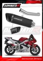 échappement silencieux DOMINATOR homologué HP6 noir compatible avec la moto Yamaha YZF R1 1000 RN01 1998  1999 2
