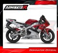 exhaust muffler DOMINATOR homologated road legal HP6 BLACK fits to Yamaha YZF R1 1000 RN01 1998  1999 5