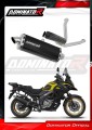 wydech tłumik DOMINATOR P7 CZARNY pasujący do motocykla Suzuki DL 650 V-Strom 2017 - 2025 2