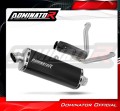 échappement silencieux DOMINATOR P7 noir compatible avec la moto Suzuki DL 650 VStrom 2017  2025 3