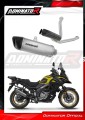 échappement silencieux DOMINATOR titane HP6 compatible avec la moto Suzuki DL 650 VStrom 2017  2025 2