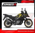échappement silencieux DOMINATOR titane HP6 compatible avec la moto Suzuki DL 650 VStrom 2017  2025 5