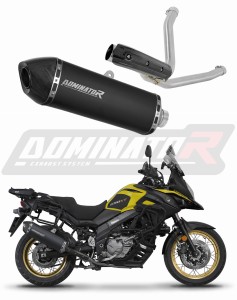 Suzuki DL 650 V-Strom 2017 - 2025 Pot d'échappement Silencieux HP7 NOIR + dB killer