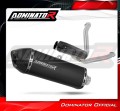 échappement silencieux DOMINATOR HP7 noir compatible avec la moto Suzuki DL 650 VStrom 2017  2025 3