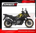 échappement silencieux DOMINATOR HP7 noir compatible avec la moto Suzuki DL 650 VStrom 2017  2025 5