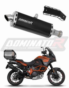 KTM 1090 Adventure / R 2017 - 2019 Pot d'échappement Silencieux P7 NOIR + dB killer