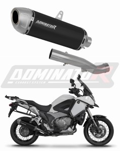 Honda VFR 1200X Crosstourer 2012 - 2020 Pot d'échappement Silencieux S6 NOIR + dB killer