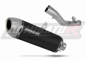 Suzuki GSXR 1000 K9 L0 L1 2009 - 2011 Right Side Exhaust Silencer Muffler S6 BLACK + dB killer