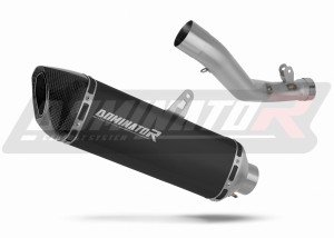 Suzuki GSXR 1000 K9 L0 L1 2009 - 2011 Right Side Pot d'échappement Silencieux HP6 NOIR + dB killer