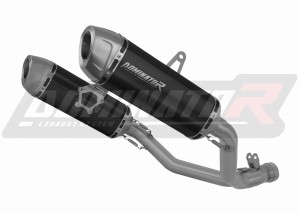 Suzuki GSXR 1000 K9 L0 L1 2009 - 2011  Pot d'échappement Silencieux S6 NOIR + dB killer