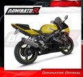 Suzuki GSXR 750 K1 K5 2001 2005 Motorcycle Muffler Auspuff Sportauspuff Silencer Echappement Silencieux Scarico Scarichi Escape Wydech Tłumik HP6 Titanium Dominator Exhaust System 2