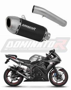 Yamaha YZF R6 2003 - 2005 Pot d'échappement Silencieux S6 Shorty NOIR + dB killer