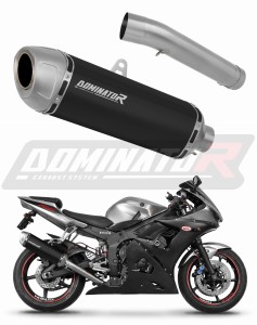Yamaha YZF R6 2003 - 2005 Pot d'échappement Silencieux S6 NOIR + dB killer
