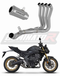 Honda CB 1000 Hornet / SP 2025 Ligne complète d'échappement Collecteur Silencieux GPS + dB killer