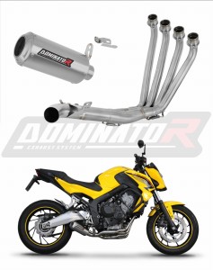 Honda CB 650 F 2014 - 2018 Ligne complète d'échappement Collecteur Silencieux GP + dB killer medium