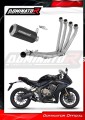 Honda CB 650R 2019 - 2023 Full  Exhaust System Muffler Auspuff Sportauspuff Silencer Echappement Silencieux Scarico Scarichi Escape Collector Manifold Wydech Tłumik GP BLACK DOMINATOR EXHAUST SYSTEM