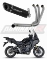 complete exhaust system with muffler DOMINATOR Full System HP8 BLACK fits to Yamaha Tracer 9 / GT 2025  2026